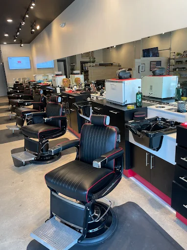 Inside Jack's Barber Shop