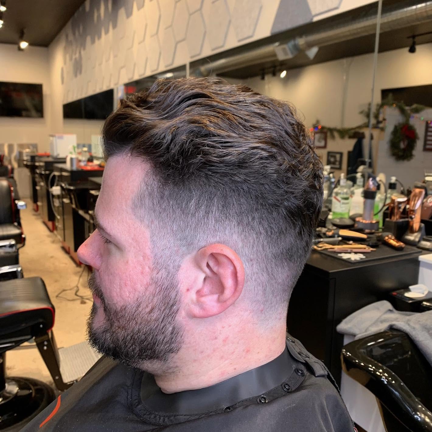 Haircut at Jack's Barber Shop