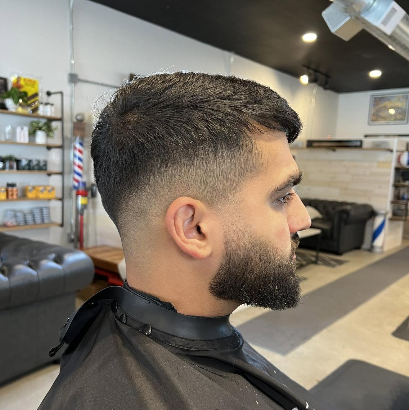 Haircut at Jack's Barber Shop