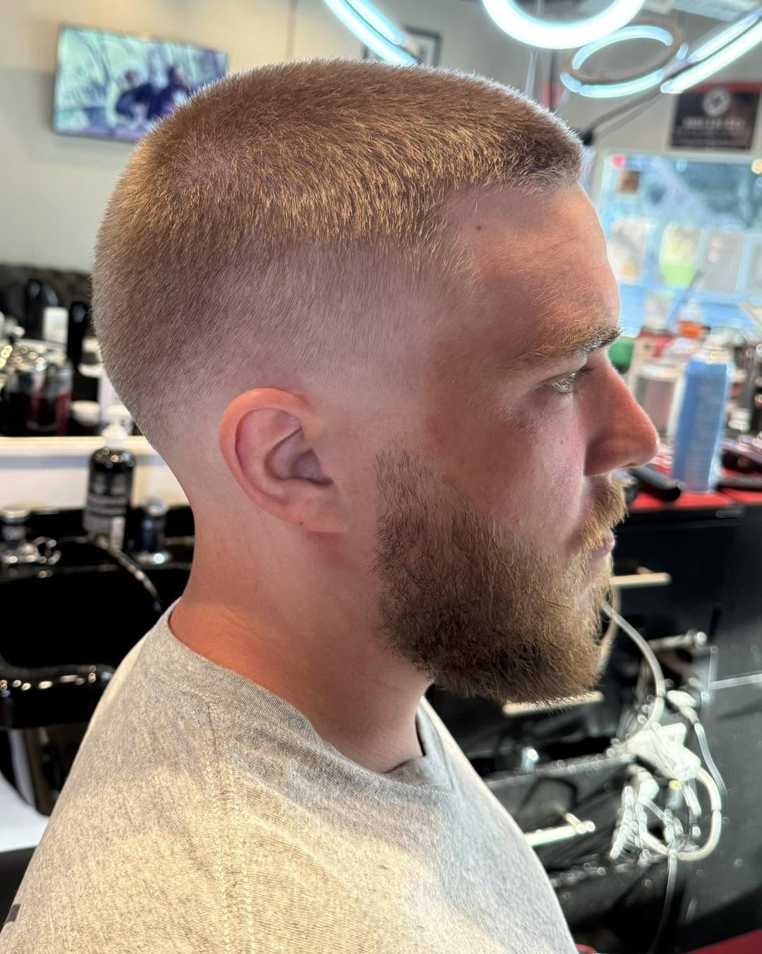 Haircut at Jack's Barber Shop