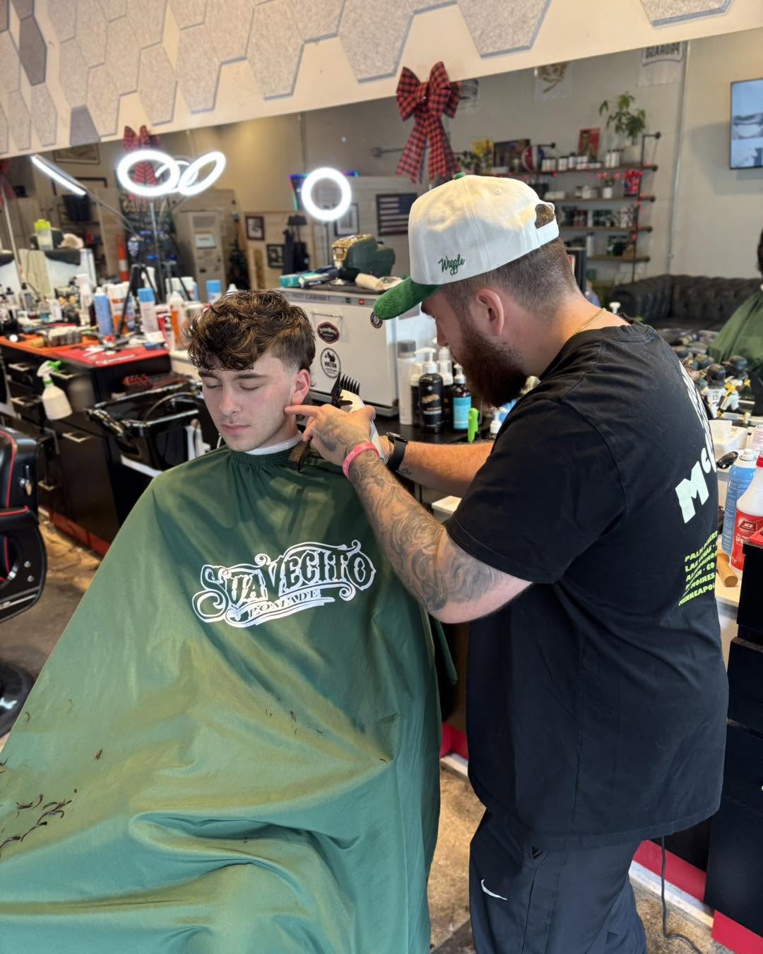 Haircut at Jack's Barber Shop