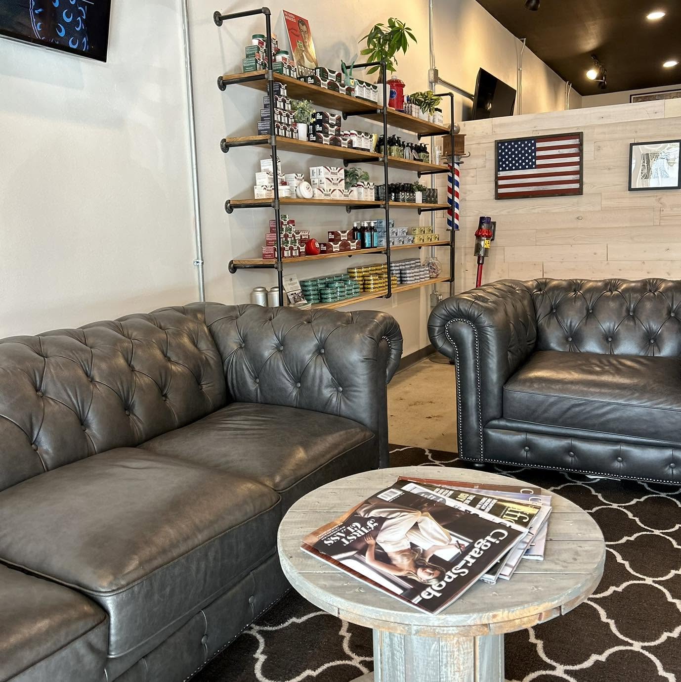 Jack's Barber Shop lounge